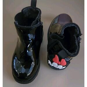 BABY GIRL Zara x Disney Minnie Mouse Dot‎ Boots | Size 6US / 22EU